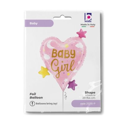 Baby Girl (64cm,25") foil balloon - 25295-ppackaged-p.jpg