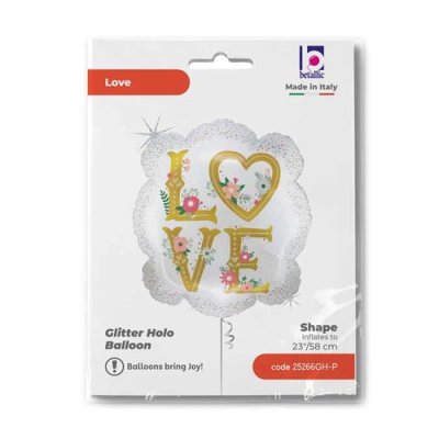 Frame Love (58cm,23") foil balloon - 25266gh-p-packaged-p.jpg