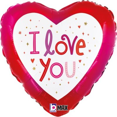 I Love You (46cm,18") foil balloon