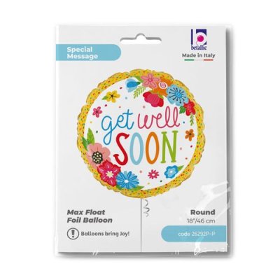 Circle - Flowers Get Well Soon 18 \ - 26292p-ppackaged-p.jpg