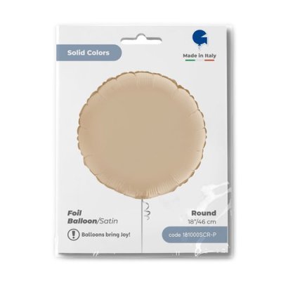 Circle - cream (46cm,18") foil balloon - 181000scr-p-packaged-p.jpg