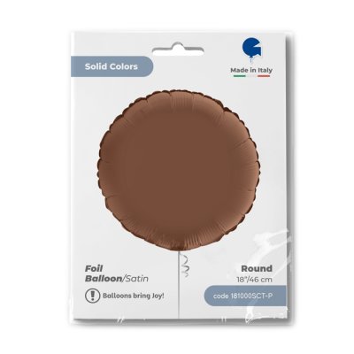 Circle - chocolate (46cm,18") foil balloon - 181000sct-p-packaged-b.jpg
