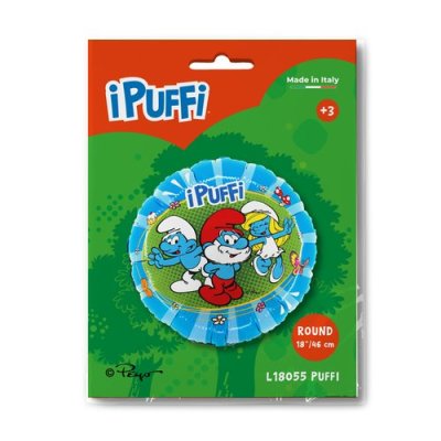 Smurfs (46cm,18") foil balloon - l18055-p-packaged-p.jpg