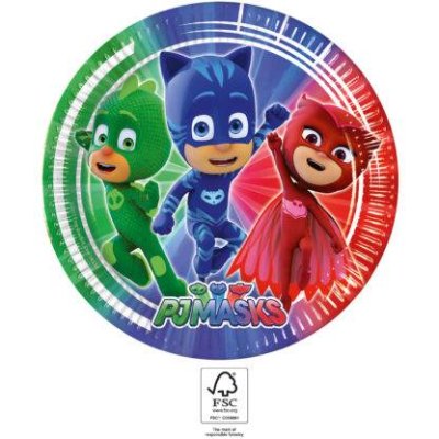ECO paper plates PJ Masks 23cm, 8pcs - 93441.jpg