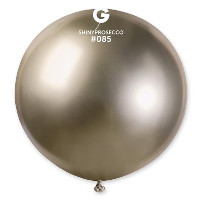 Balloon GB30 #085 Shiny Prosecco (80cm, 31") - shiny-prosecco.jpg