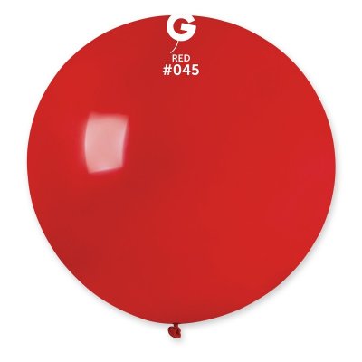 Balloon G30 #045 Pastel Red (80cm, 31") - red.jpg