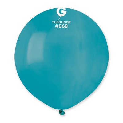 Balloon 48cm/19 " #068 turquoise (25pcs/pack) - turquoise.jpg