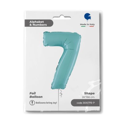 Number 7 pastel Blue (66cm,26") foil balloon - 26067pb-p-b.jpg