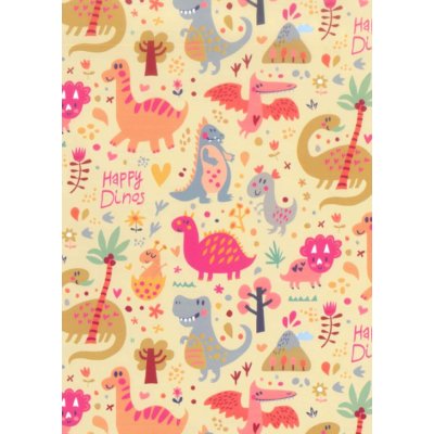 Bee happy wrapping paper 2 x 0.70 m - 220169.jpg
