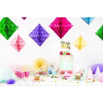 Decorative paper diamond - Cream 30cm - big_DH20-xx_03_S.jpg