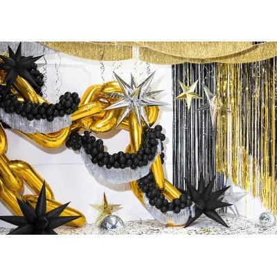 Star 3D black 70cm - foil balloon - big_FB68M-018_04_S.jpg