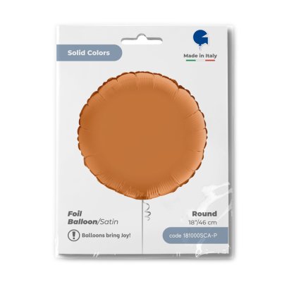Circle - satin caramel (46cm,18") foil balloon - 181000sca-p-b.jpg