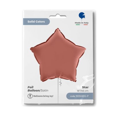 Star - satin rosegold (46cm,18") foil balloon - 192s04rg-p-b.jpg