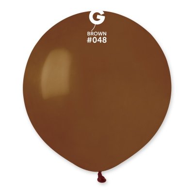 Balloons 48cm/19" #048 Pastel Brown (25pcs) - brown.jpg