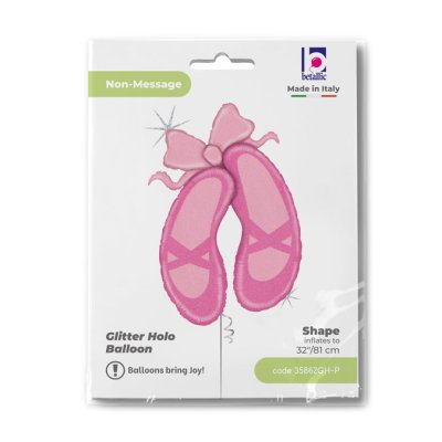 Ballet Slippers (81cm,32") foil balloon - 35862gh-p-b.jpg