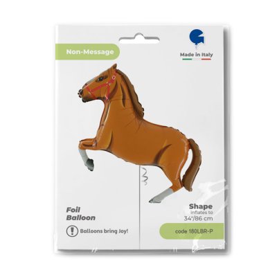 Horse brown (86cm,34") foil balloon - 180lbr-p-b.jpg