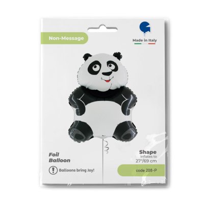 Panda (69cm,27") foil balloon - 208-p-b.jpg