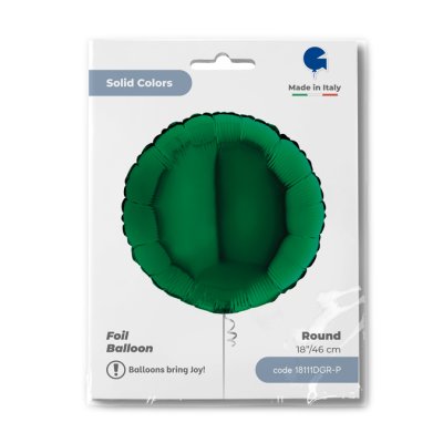 Circle - dark green (46cm,18") foil balloon - 18111dgr-p-b.jpg