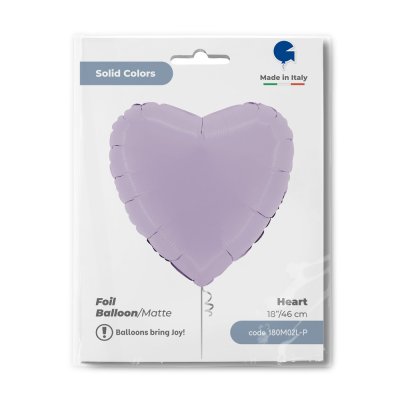 Heart - matte lilac (46cm,18") foil balloon - 180m02l-p-b.jpg
