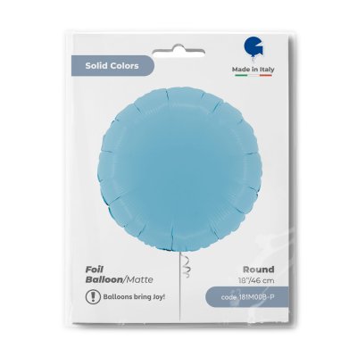 Circle - matte blue (46cm,18") foil balloon - 181m00b-p-b.jpg