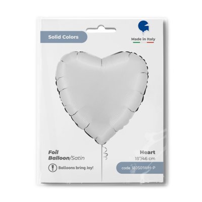 Heart - satin white (46cm,18") foil balloon - 180s01wh-p-b.jpg