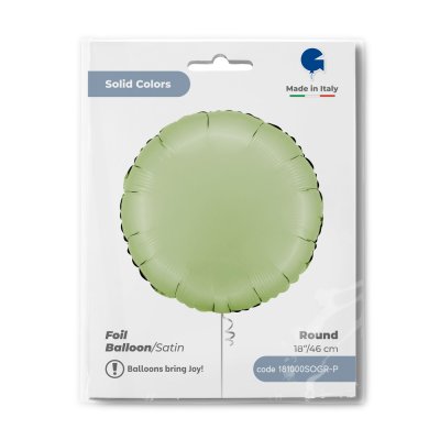 Circle - satin olive (46cm,18") foil balloon - 181000sogr-p-b.jpg