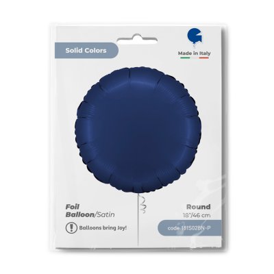 Circle - satin NAVY blue (46cm,18") foil balloon - 181s02bn-p-b.jpg