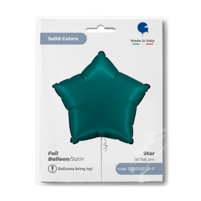 Star - satin emerald (46cm,18") foil balloon - 192000segr-p-b.jpg