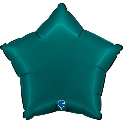 Star - satin emerald (46cm,18") foil balloon