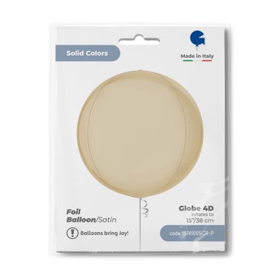 Globe - satin cream 4D (38cm,15") foil balloon - 1574100scr-p-b.jpg