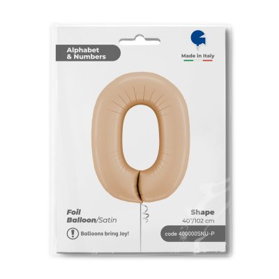 Number 0 body (102cm,40") foil balloon - 400000snu-p-b.jpg