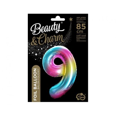 Rainbow 9 (85cm) - foil balloon - 85116.jpg