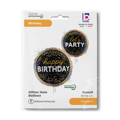 Circle - black HB with confetti 18 \ - 26370gh-p-b.jpg
