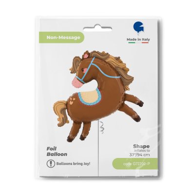 Pony (94cm,37") foil balloon - g72200-p-b.jpg