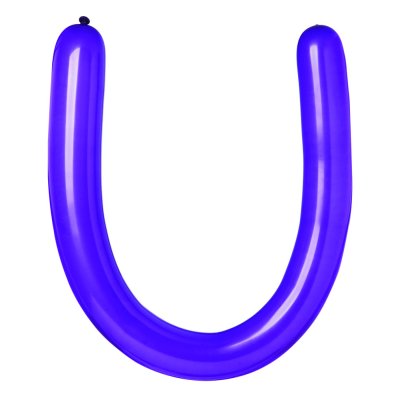 Balloons modeling large (130cm: 8cm) #008 purple (50pcs/pack)