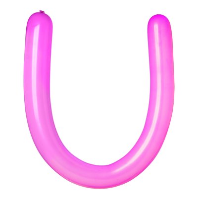Modeling balloons thick (130cm:8cm) #006 Pastel Pink (50pcs)