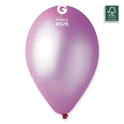 Balloon 33cm/13 \ - 100-fsc-certified-nrl-balloons-purple.jpg