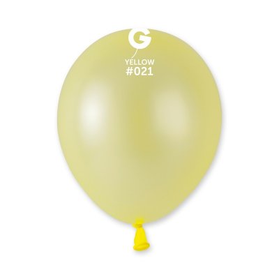 Balloons 13cm/5" #021 Neon Yellow (100pcs) - yellow.jpg