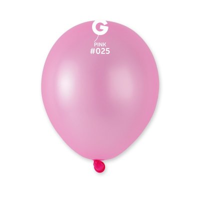 Balloons 13cm/5" #025 Neon Pink (100pcs) - pink.jpg