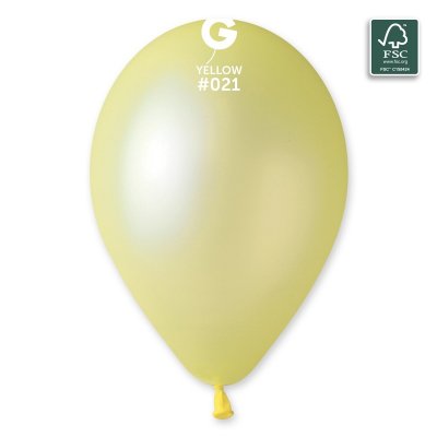 Balloons 33cm/13" #021 NEON Yellow (50pcs) - 100-fsc-certified-nrl-balloons-yellow.jpg