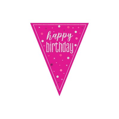 Garland - HB pink, 213 cm