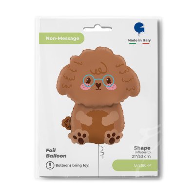 Poodle (53cm,21") foil balloon - g72180-p-b.jpg
