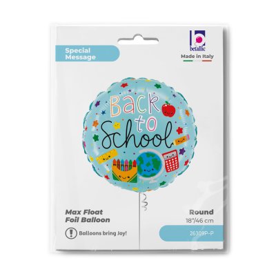 Back to school (46cm,18") foil balloon - 26309p-p-b.jpg