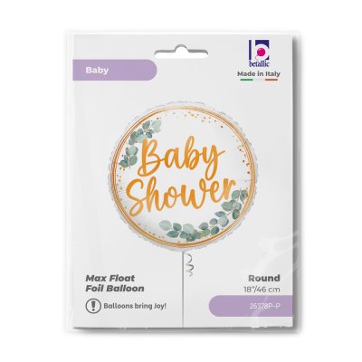 Baby shower (46cm,18") foil balloon - 26378p-p-b.jpg