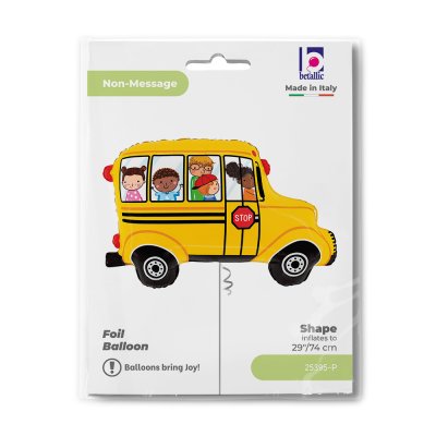 School bus (74cm,29") foil balloon - 25395-p-b.jpg