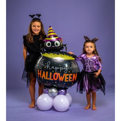 Halloween spider cauldron (86cm,34") foil balloon - dscf3381-b.jpg