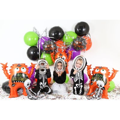 Halloween Spider Web (46cm,18") foil balloon - img-9383-b.jpg