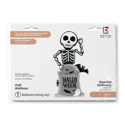 Tombstone and skeleton (170cm,67") foil balloon - 25307-p-b.jpg