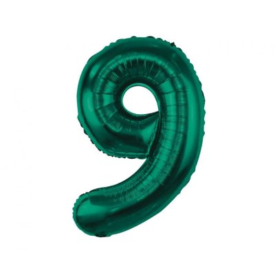 Emerald 9 (85cm) - foil balloon