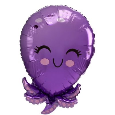 Octopus 53cm - foil balloon